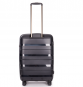 Stratic Straw + Hartschalen-Koffer M, erweiterbar black