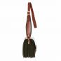 The Bridge Loden Capsule Schultertasche 0401025F Braun/Loden Grün/Gold