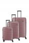 Travelite Air Base 4-Rad Trolley Set L/M-erw/S Flieder