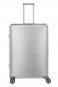 Travelite Next Aluminium-Trolley L, 4 Rollen Silber