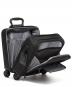 Tumi Alpha 3 Kompakte Aktentasche auf 4 Rollen (klein) Black