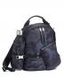 Tumi Devoe Sterling Rucksack Navy Camouflage-Recycled