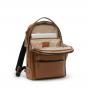 Tumi Harrison Bradner Leder-Rucksack mit Laptopfach 14" Cognac