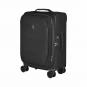 Victorinox Crosslight Frequent Flyer Softside Carry-On 4-Rollen, erweiterbar Schwarz