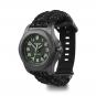 Victorinox I.N.O.X. Carbon 43mm Herrenuhr black dial, black paracord strap