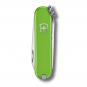 Victorinox Classic SD 7 Funktionen, kleines Taschenmesser Smashed Avocado