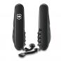 Victorinox Spartan 91mm, Mittleres Taschenmesser Onyx Black