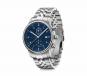 Wenger Urban Classic Chrono 42mm Herrenuhr blau/silber