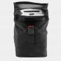 Airpaq Rolltop Airbag -Rucksack mit 15" Laptopfach Schwarz