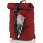 Airpaq BIQ Rolltop-Rucksack XL mit Laptopfach Rot