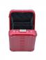 Aleon Lifestyle Vanity Case 7,5", Vertical Ruby
