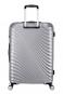 American Tourister Jetglam Trolley mit 4 Rollen 78cm erweiterbar Metallic Silver