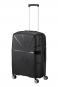 American Tourister StarVibe Trolley 67cm mit 4 Rollen, Erweiterbar + GRATIS HOTELGUTSCHEIN Schwarz