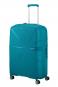 American Tourister StarVibe Trolley 77cm mit 4 Rollen, Erweiterbar + GRATIS HOTELGUTSCHEIN Verdigris