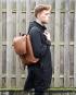 Harold's Lift Notebook Rucksack S cognac