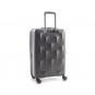 Hedgren Edge Carve M Expandable 4-Rollen-Trolley 67cm Charcoal