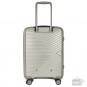 March gotthard Business-Trolley S 4w mit Vortasche Silver Metallic