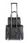 Olivia Lauren Black Night Trolley Bag + Handtasche schwarz