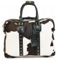 Olivia Lauren Cowhide Trolley-Tasche mit 2-Rollen