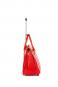 Olivia Lauren Louna Trolley-Tasche mit 2-Rollen Croco Snake Red