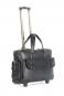 Olivia Lauren Strap Trolley-Tasche mit 2-Rollen Black