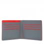 pacsafe RFIDsafe TEC Bifold Geldbörse mit RFID-Schutz Navy/Red