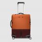 Piquadro Corner 2.0 4-Rollen Trolley in Handgepäckgröße Orange