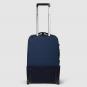 Piquadro Corner 2.0 Handgepäck 2-Rollen Koffer mit Laptopfach 17,3" Blau