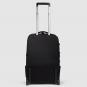 Piquadro Corner 2.0 Handgepäck 2-Rollen Koffer mit Laptopfach 17,3" Schwarz