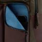 Piquadro Harper Laptoprucksack 15,6" mit iPad®11"-Fach, Anti-Stoss green/dark brown