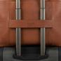Piquadro Black Square Schmale Kurzgrifflaptoptasche 15" mit Tabletfach cuoio tabacco