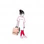 Reisenthel Kids Rucksack Backpack cats and dogs rose