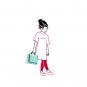 Reisenthel Kids toiletbag Kulturbeutel cats and dogs mint