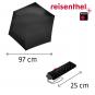 Reisenthel Knirps pocket mini Regenschirm signature black hot print