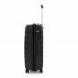 Roncato Skyline Mittelgrosser Koffer, erweiterbar 70cm Schwarz