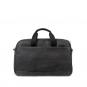 Salzen Workbag Businesstasche Sleekline Leather 15,6" Charcoal Black