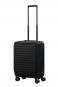 Samsonite Restackd EASY ACCESS Trolley mit 4 Rollen erweiterbar 55cm + GRATIS HOTELGUTSCHEIN Schwarz