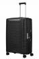 Samsonite Upscape Trolley mit 4 Rollen erweiterbar 75cm + GRATIS HOTELGUTSCHEIN Schwarz