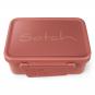satch Schulzubehör Edelstahl-Brotdose Nordic Coral