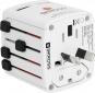 SKROSS Reiseadapter World USB Charger Weiß