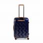 Stratic Leather & More Trolley M, 4 Rollen Blue