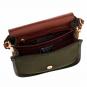 The Bridge Loden Capsule Schultertasche 0401025F Braun/Loden Grün/Gold