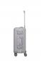 Travelite Next Aluminium-Trolley S, Cabin Size, 4 Rollen Silber