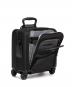 Tumi Alpha 3 Kompakte Aktentasche auf 4 Rollen (klein) Black