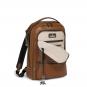 Tumi Harrison Bradner Leder-Rucksack mit Laptopfach 14" Cognac