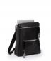 Tumi Voyageur Limerick Leder-Rucksack Tasche Black/Gunmetal