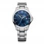 Victorinox Alliance Herrenuhr und Schweizer Taschenmesser im Set blau/silber