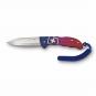 Victorinox Evoke Alox Grosses Taschemesser, Klappbares Messer blau/rot