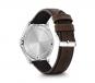 Victorinox Alliance 40mm Herrenuhr silver dial, brown leather strap