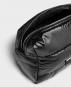 Wouf Quilted Collection Toiletry Bag Glossy Black